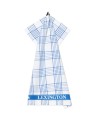 Ręcznik kuchennyChecked organic cotton terry kitchen towel, white/blue Lexington