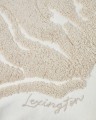 Poszewka Rug shell recycled cotton canvas pillow cover, white/beige Lexington