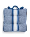 Poduszka /siedzisko Striped indoor/outdoor cushion, blue/white   Lexington