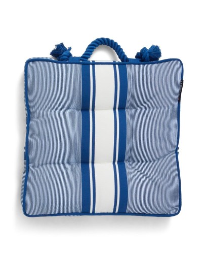 Poduszka /siedzisko Striped indoor/outdoor cushion, blue/white   Lexington   