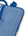 Poduszka /siedzisko Striped indoor/outdoor cushion, blue/white   Lexington