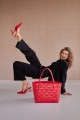 Torba na zakupy Paris Shopper Handed By pepper red S