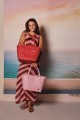 Torba na zakupy Paris Shopper Handed By pepper red S