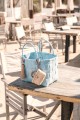 Torba na zakupy Mini Paris Shopper Handed By faded blue XS