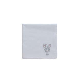 Serwetka Nerina napkin 45x45 cm. white Lene Bjerre lobster