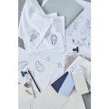 Serwetka Nerina napkin 45x45 cm. white Lene Bjerre lobster