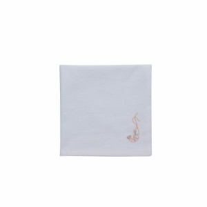 Serwetka Nerina napkin 45x45 cm. white Lene Bjerre shrimp