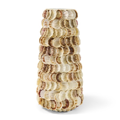 Wazon Ocean Cay Shell Vase Riviera Maison Tall  