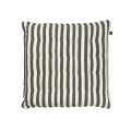 Poduszka /siedzisko Seat cushion 40x40 sage/white stripes  Ernst