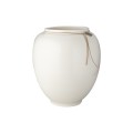 Wazon Vase d25 h28 white glazed  Ernst