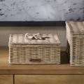 Pojemnik rattanowy Bow Storage Box M Riviera Maison