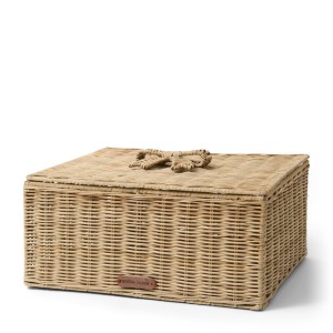 Pojemnik rattanowy Bow Storage Box L Riviera Maison   