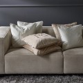 Poduszka RM Mongram Velvet white Riviera Maison 50x50
