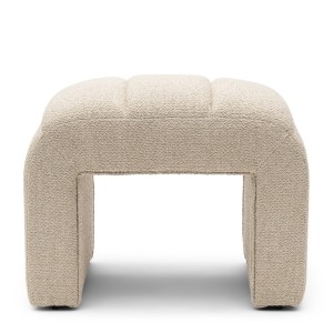 Puf Brera Stool  Natural Grey Riviera Maison    
