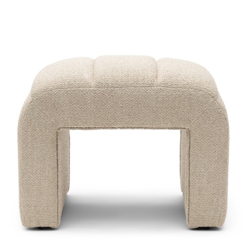 Puf Brera Stool  Natural Grey Riviera Maison    