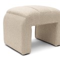 Puf Brera Stool Natural Grey Riviera Maison