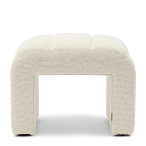 Puf Brera Stool  Simply White Riviera Maison     
