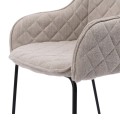 Krzesło barowe Frisco Drive Counter Stool FabFlax  Riviera Maison
