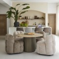 Krzesło barowe Frisco Drive Counter Stool FabFlax  Riviera Maison