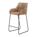 Krzesło barowe Frisco Drive Counter  Riviera Maison  St Pel Camel