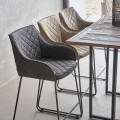Krzesło barowe Frisco Drive Counter  Riviera Maison  St Pel Camel
