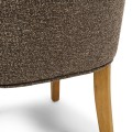 Krzesło Bridge Lane Dining Chair, Mountain Weave, Lush Brown  Riviera Maison