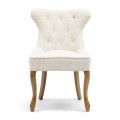 Krzesło George Dining Chair Antique White  Riviera Maison