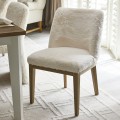 Krzesło Whistler DC Faux Fur Snow  Riviera Maison