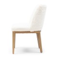 Krzesło Whistler DC Faux Fur Snow  Riviera Maison