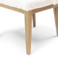 Krzesło Whistler DC Faux Fur Snow  Riviera Maison