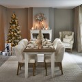 Krzesło Whistler DC Faux Fur Snow  Riviera Maison