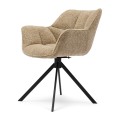 Krzesło Carnaby DAC Turn Leg Soft Walnut Riviera Maison