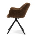Krzesło Carnaby DAC Turn Leg Umber Brown Riviera Maison
