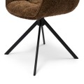 Krzesło Carnaby DAC Turn Leg Umber Brown Riviera Maison