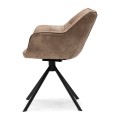 Krzesło Carnaby DAC Turn Leg Pel Camel Riviera Maison