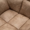 Krzesło Carnaby DAC Turn Leg Pel Camel Riviera Maison