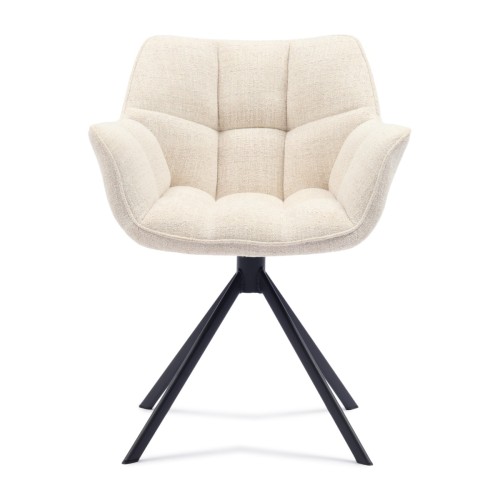 Krzesło Carnaby DAC Turn Leg Antique White Riviera Maison  