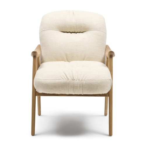Krzesło Castello Dining Armchair Two-Tone Weave Naturel  Riviera Maison  
