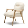 Krzesło Castello Dining Armchair Two-Tone Weave Naturel  Riviera Maison