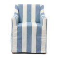 Krzesło  Firenze DAC w Loose CVR FrenBlueStr  Riviera Maison