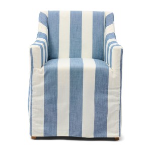 Krzesło  Firenze DAC w Loose CVR FrenBlueStr  Riviera Maison