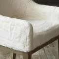 Krzesło Whistler DAC Faux Fur Snow  Riviera Maison