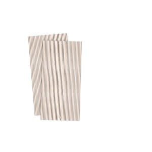 Papierowe serwetki  Ernst stripes caramel/white
