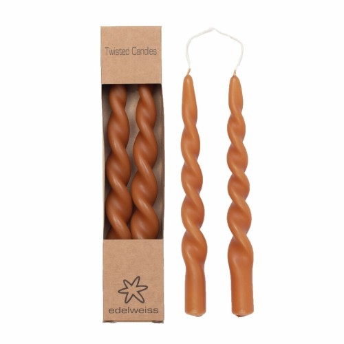 Świeca TWISTED Candles   Edelweiss 2,2x24 Ginger 2 szt