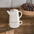 Zestaw do herbaty Tea Time for One Rivera Maison
