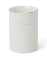 Pojemnik Lexington porcelain toothbrush mug, white/beige  Lexington