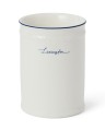 Pojemnik Lexington porcelain toothbrush mug,  white/blue  Lexington