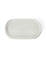 Tacka kosmetyczna porcelanowa  porcelain cosmetic tray, white/beige  Lexington