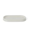 Tacka kosmetyczna porcelanowa  porcelain cosmetic tray, white/beige  Lexington