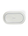 Tacka kosmetyczna porcelanowa  porcelain cosmetic tray, white/blue  Lexington
